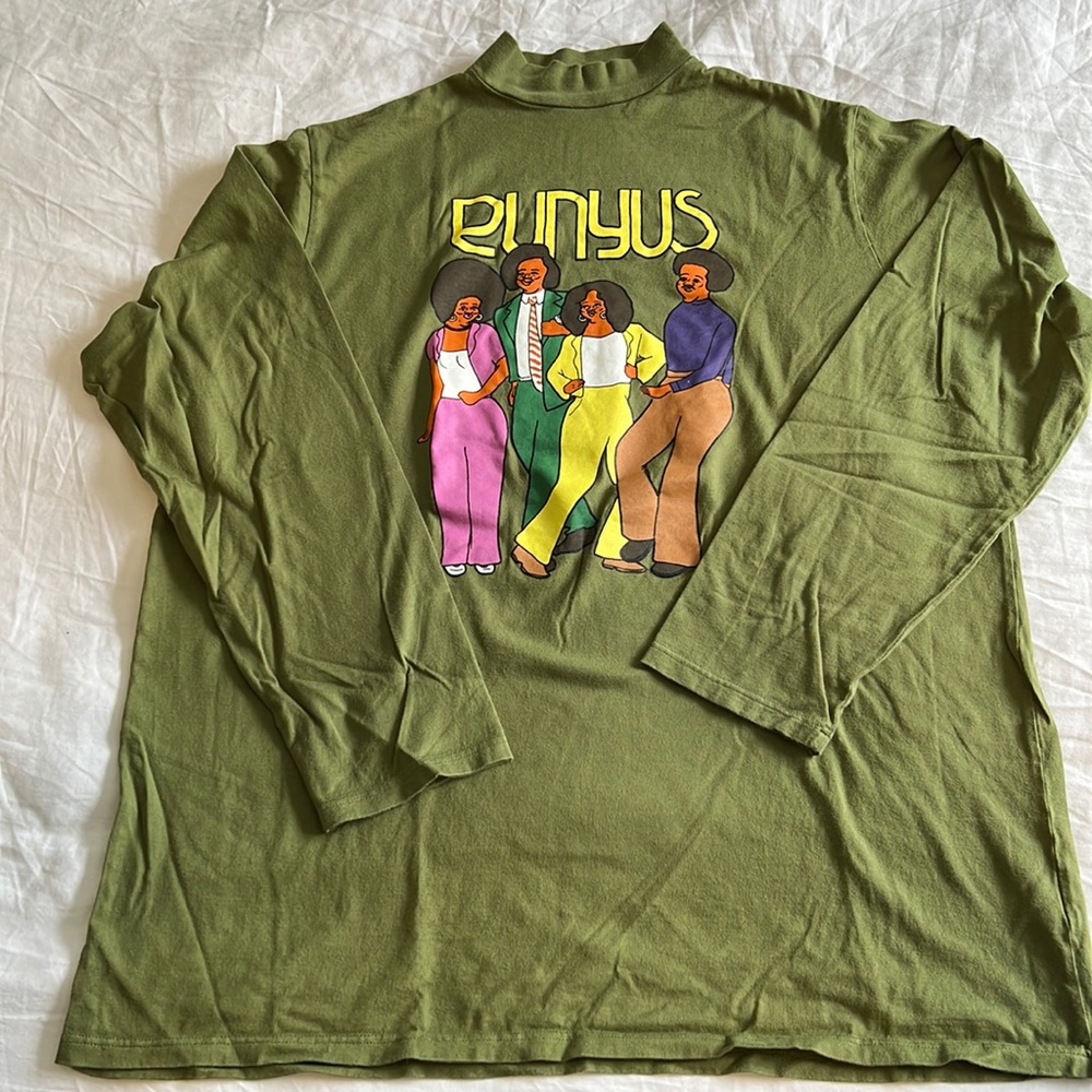 PUNYUS CLEW NECK LONG SLEEVE SHIRT SIZE4 Japanese